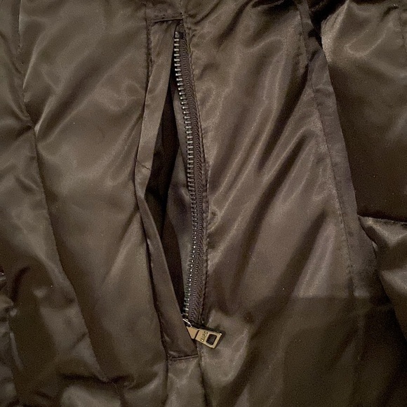 NWOT 🤎  Marc NewYork down filled long puffer coat in a dark plum colored - Picture 7 of 12